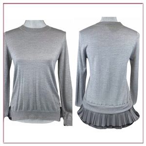 Maille Clu Sweater - Pleated Detail - Unique!